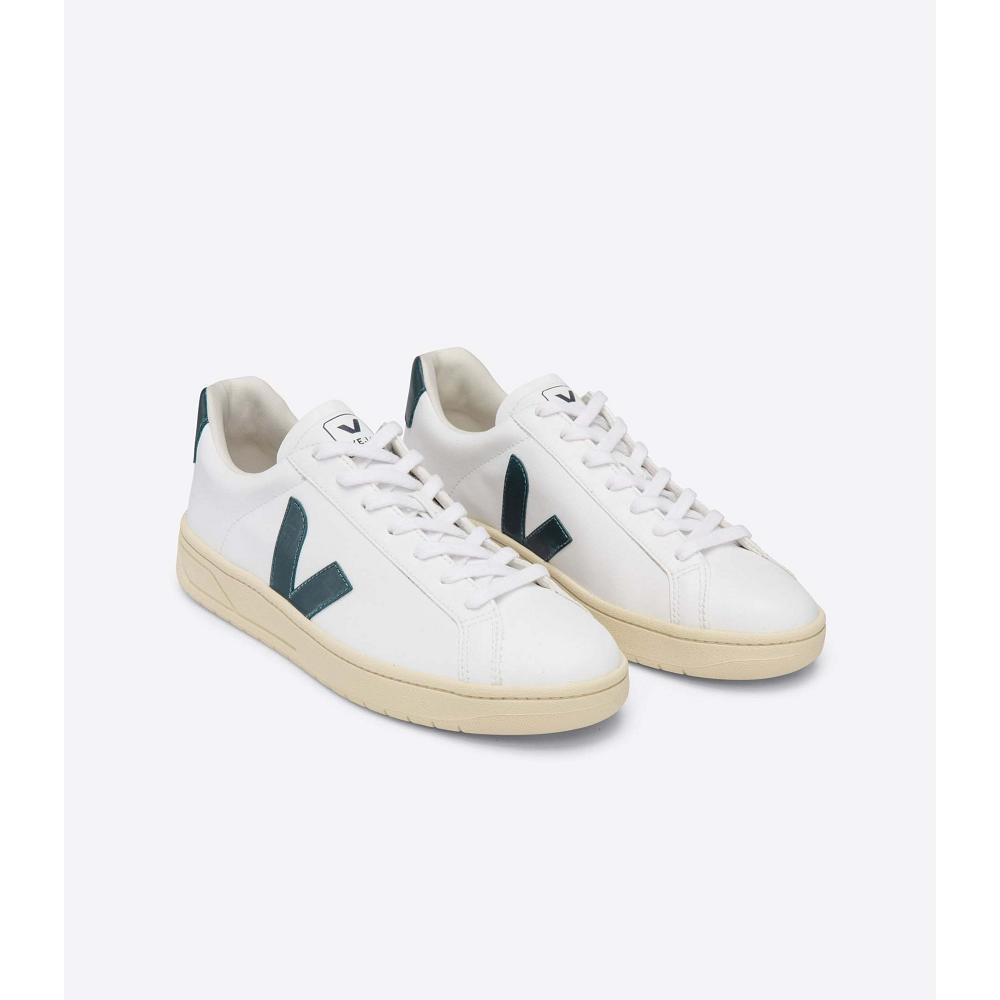 Veja URCA CWL Men's Sneakers White/Green | NZ 316OKI